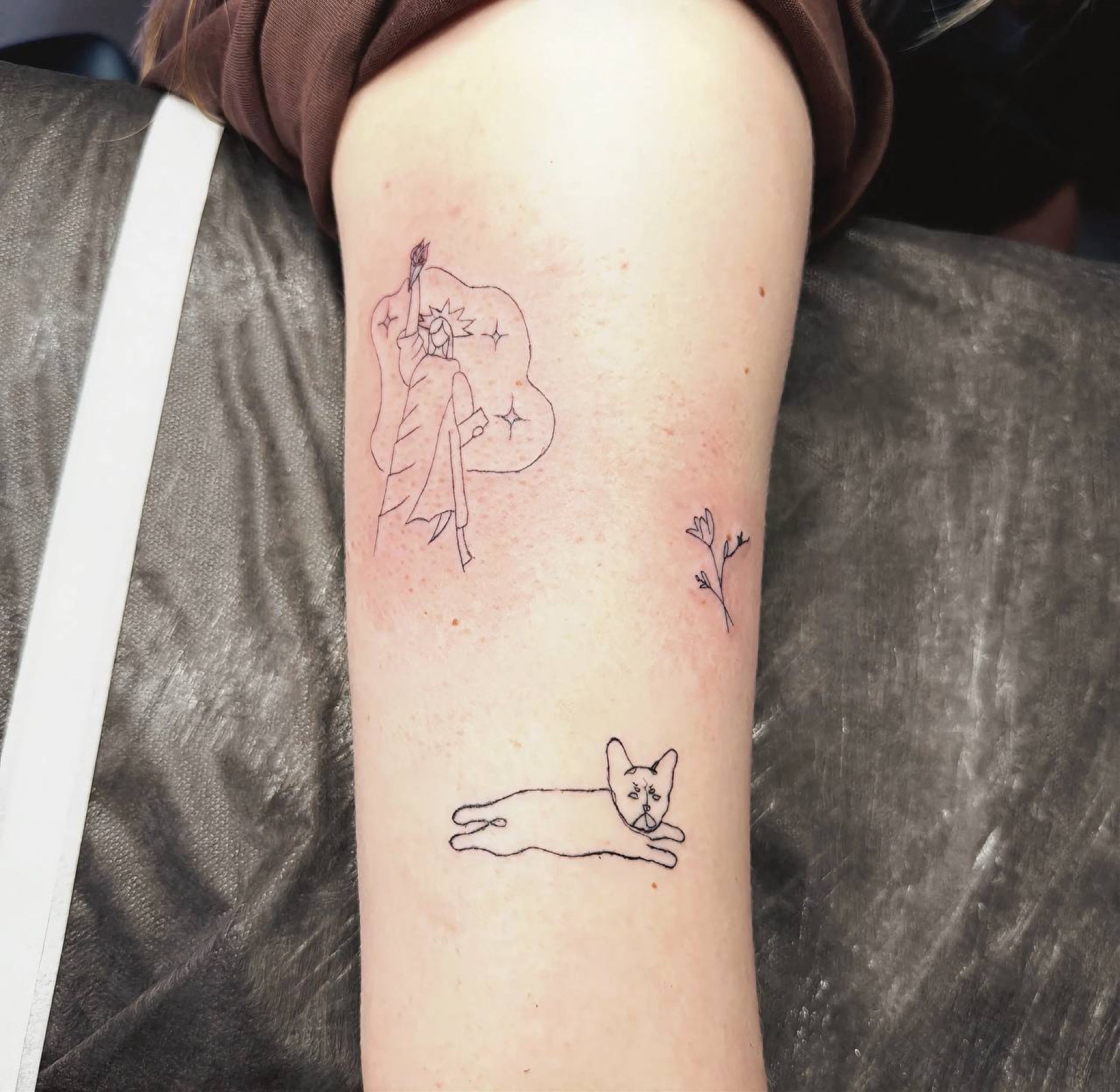 Минималистичные татуировки Dyevale Tattoo
